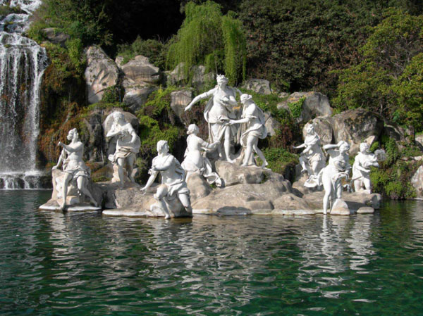 reggia di caserta fontane